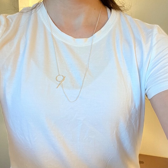 Free Add On 🙈⎜OAK + FORT⎜Chain Link Toggle Necklace⎜Sterling Silver - Picture 5 of 11